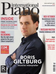 International Piano september october 2017