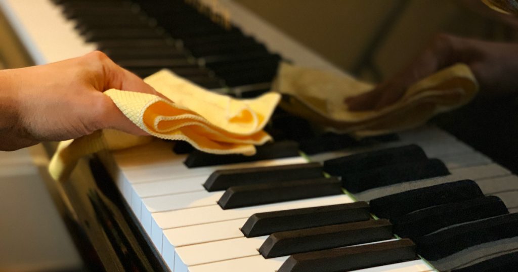 How to Keep Your Piano Keys Clean from Viruses? | Piano Street Magazine