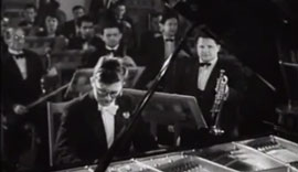 Schostakovich playing his first piano concerto