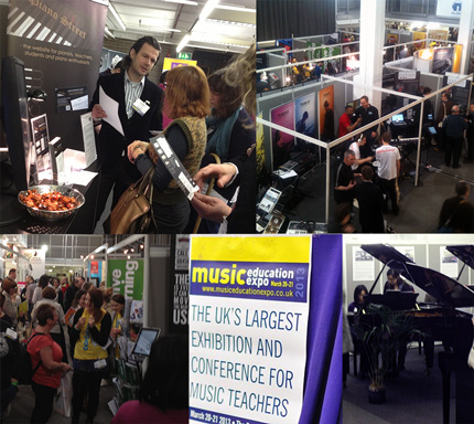 Piano Street at the Music Education Expo