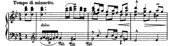 Minuetto   in G Minor 
by Albéniz piano sheet music