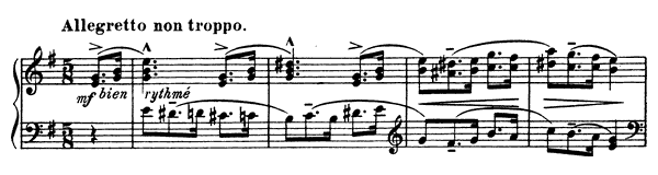 Zortzico   in E Minor 
by Albéniz piano sheet music