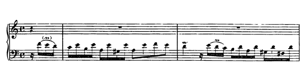 Fugue BWV 959    in A Minor 
by Bach piano sheet music