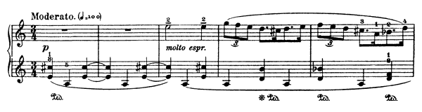 Song of the Mountain Horn   in A Minor 
by Bartók piano sheet music