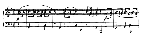 Minuet in G  WoO 10 No. 2  in G Major 
by Beethoven piano sheet music