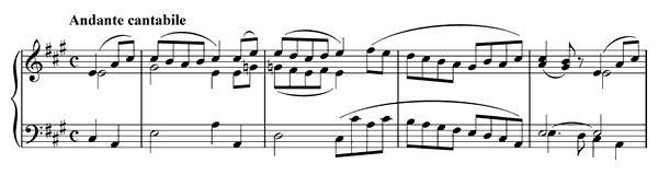 Bagatelle Op. 119 No. 4  in A Major 
by Beethoven piano sheet music