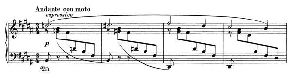 Ballade Op. 10 No. 4  in B Major 
by Brahms piano sheet music