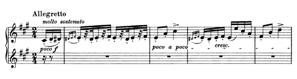 Hungarian Dance 7   in A Major 
by Brahms piano sheet music