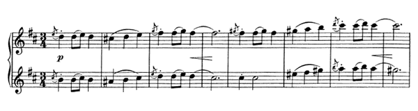 Waltz Op. 39 No. 11  in D Major 
by Brahms piano sheet music