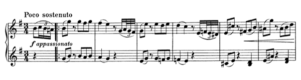 Waltz Op. 39 No. 4  in E Minor 
by Brahms piano sheet music