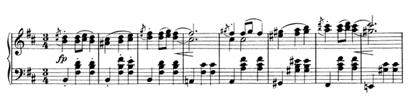 Waltz Op. 39 No. 11  in D Major 
by Brahms piano sheet music