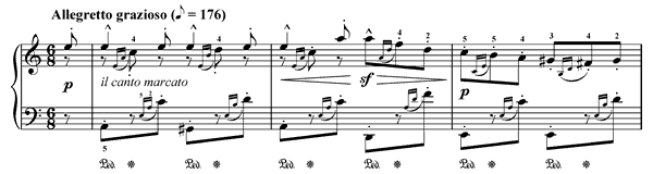 Serenade Op. 109 No. 11  in A Minor 
by Burgmüller piano sheet music