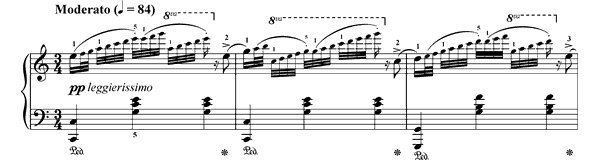 The Pearls Op. 109 No. 2  in C Major 
by Burgmüller piano sheet music