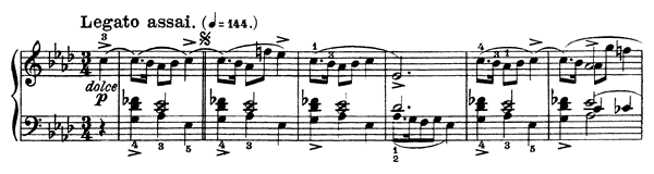 Mazurka 12 Op. 17 No. 3  in A-flat Major 
by Chopin piano sheet music