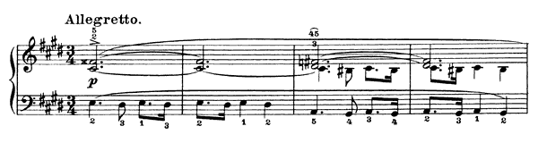 Mazurka 21 Op. 30 No. 4  in C-sharp Minor 
by Chopin piano sheet music