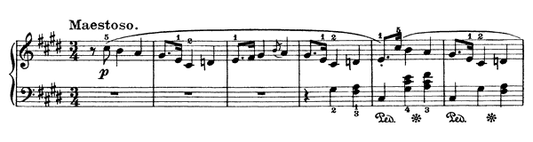 Mazurka 26 Op. 41 No. 1  in C-sharp Minor 
by Chopin piano sheet music