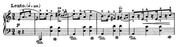 Mazurka 47 Op. 68 No. 2  in A Minor 
by Chopin piano sheet music