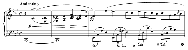 Nocturne 14 Op. 48 No. 2  in F-sharp Minor 
by Chopin piano sheet music