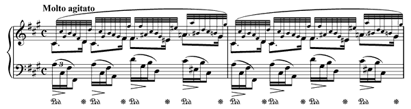 Prelude Op. 28 No. 8  in F-sharp Minor 
by Chopin piano sheet music