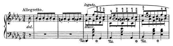 Etude  B. 130 No. 3  in D-flat Major 
by Chopin piano sheet music