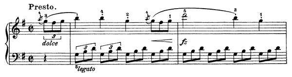 Sonatina Op. 36 No. 5  in G Major 
by Clementi piano sheet music