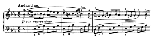 Sonatina Op. 4 No. 2  in E-flat Major 
by Clementi piano sheet music