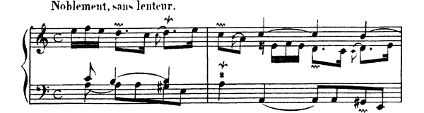 Ordre 15   in A Minor 
by Couperin piano sheet music