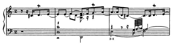 Prelude 2   in D Minor 
by Couperin piano sheet music