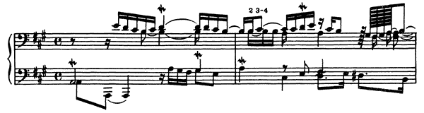 Prelude 5   in A Major 
by Couperin piano sheet music