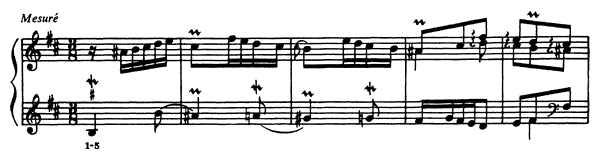 Prelude 6   in B Minor 
by Couperin piano sheet music