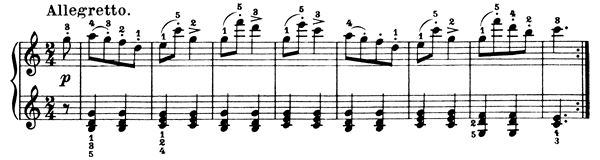 Erholung 15: Thème Autrichien   in C Major 
by Czerny piano sheet music