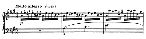 Study Op. 299 No. 23  in A Major 
by Czerny piano sheet music