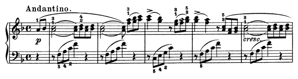 Piano Piece Op. 792 No. 2  in F Major 
by Czerny piano sheet music