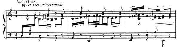 Minuet   in A Minor 
by Debussy piano sheet music