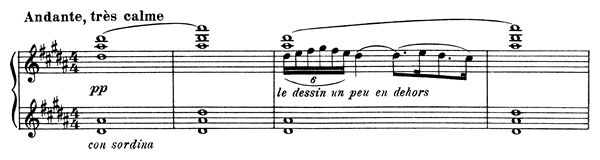 Prélude, Cortège et Air de Danse - for four hands   
by Debussy piano sheet music