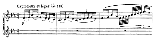 La danse de Puck   
by Debussy piano sheet music