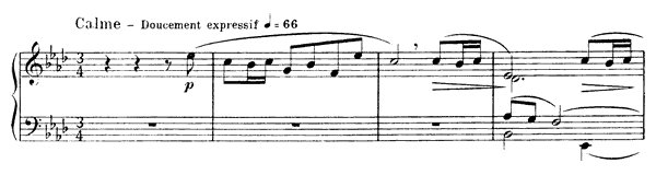 Bruyères   
by Debussy piano sheet music