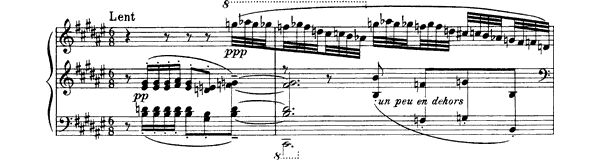 La terrasse des audiences du clair de lune   
by Debussy piano sheet music