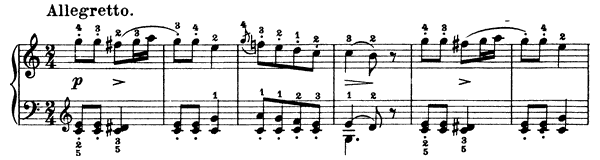 Piano Piece Op. 125 No. 10  in C Major 
by Diabelli piano sheet music