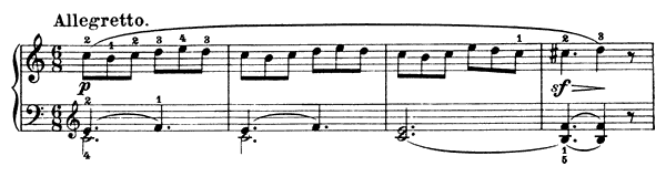 Piano Piece Op. 125 No. 6  in C Major 
by Diabelli piano sheet music