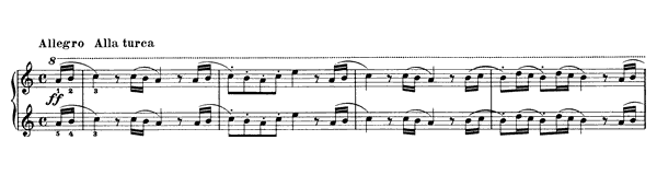 Melodious Exercise Op. 149 No. 26  in A Minor 
by Diabelli piano sheet music