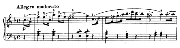 Sonatina Op. 151 No. 3  in F Major 
by Diabelli piano sheet music