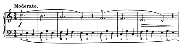 Piano Piece Op. 76 No. 2  in C Major 
by Döring piano sheet music