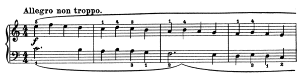 Piano Piece Op. 76 No. 10  in C Major 
by Döring piano sheet music