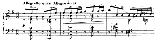 Barcarolle 2 Op. 41  in G Major 
by Fauré piano sheet music