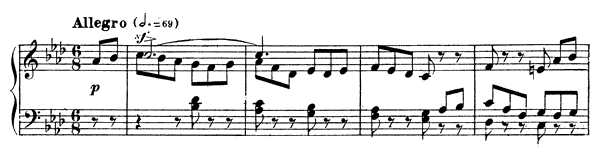 Impromptu 2 Op. 31  in F Minor 
by Fauré piano sheet music