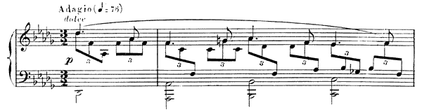 Nocturne 6 Op. 63  in D-flat Major 
by Fauré piano sheet music