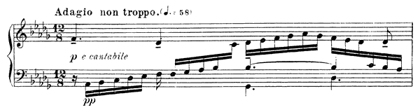 Nocturne 8 Op. 84 No. 8  in D-flat Major 
by Fauré piano sheet music