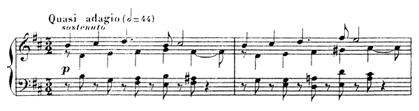 Nocturne 9 Op. 97  in B Minor 
by Fauré piano sheet music