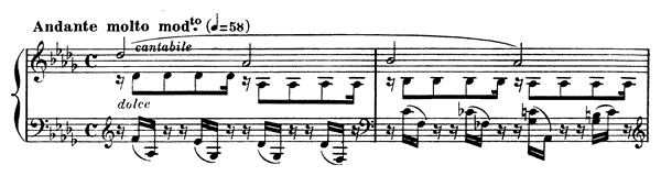 Prelude Op. 103 No. 1  in D-flat Major 
by Fauré piano sheet music